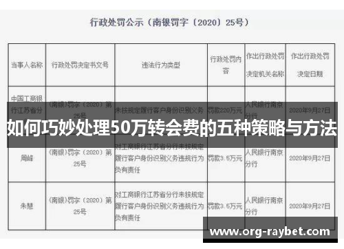 如何巧妙处理50万转会费的五种策略与方法